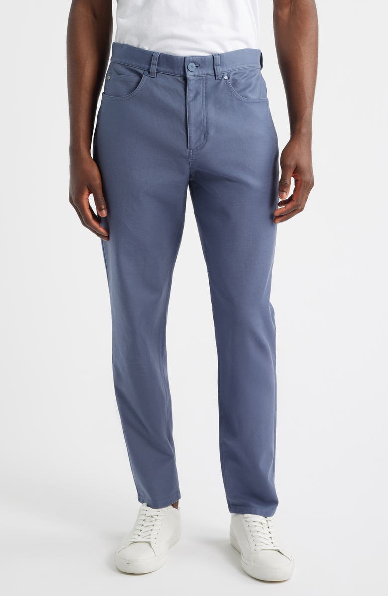Mizzen+Main Mayfield Five-Pocket Pants, Main, color, Dark Slate
