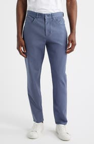 Mizzen+Main Mayfield Slim Fit Five-Pocket Twill Pants