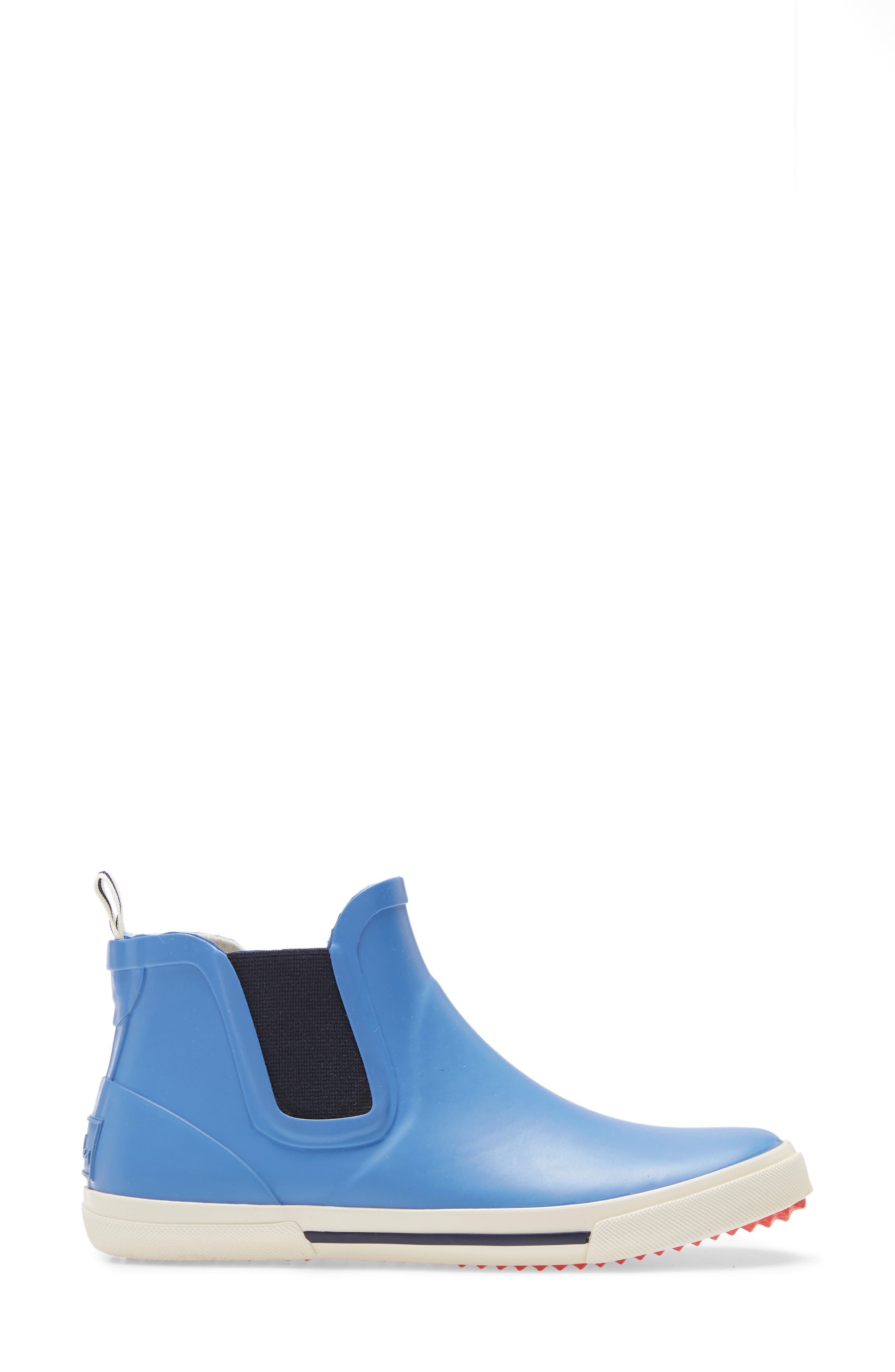 Rainwell Waterproof Chelsea Rain Boot, Alternate, color, BLUE RUBBER