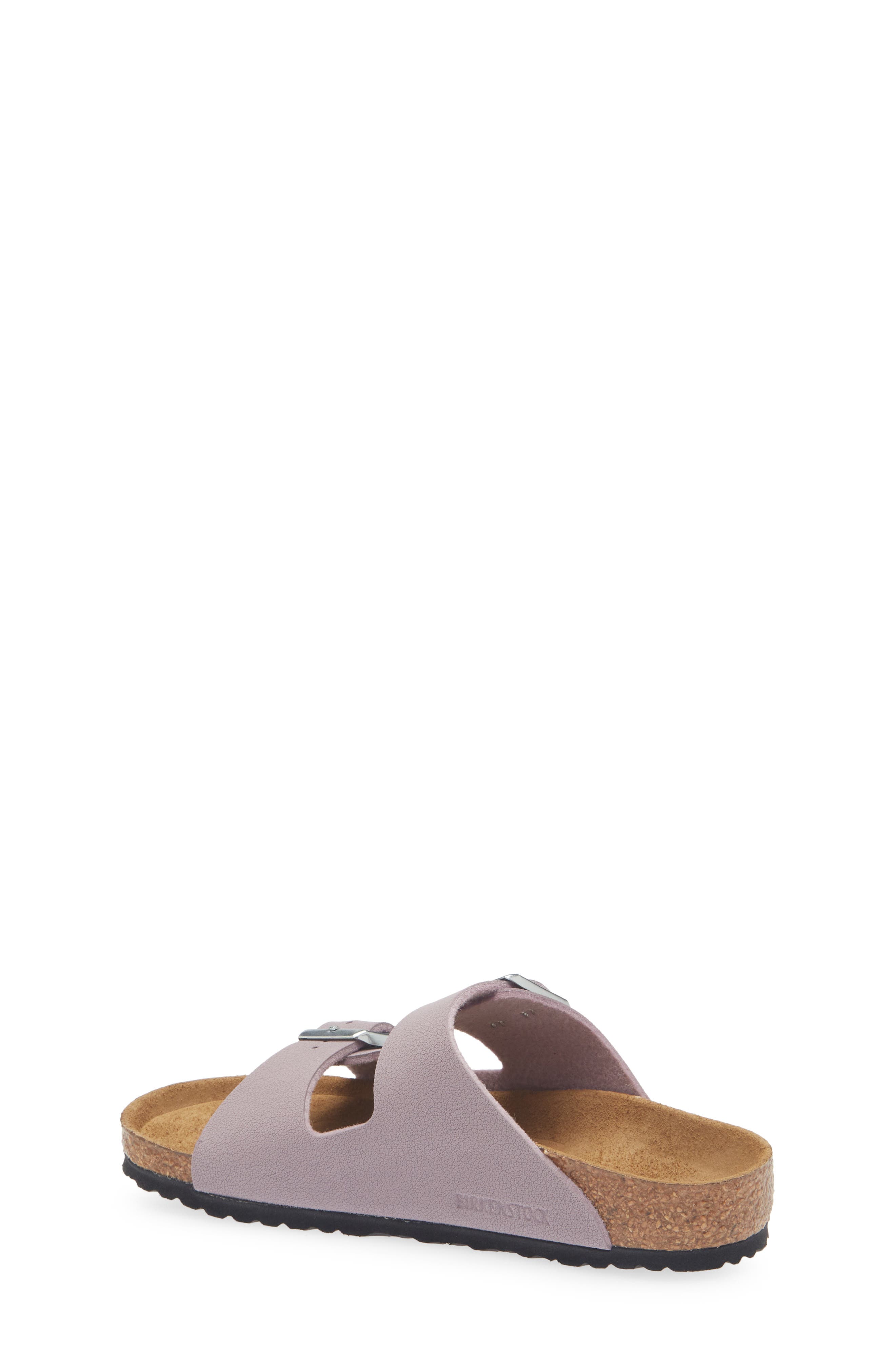 Birkenstock Kids' Arizona Slide Sandal, Alternate, color, Faded Purple