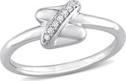 Julianna B. Diamond Accent Crossover Design Ring 14k