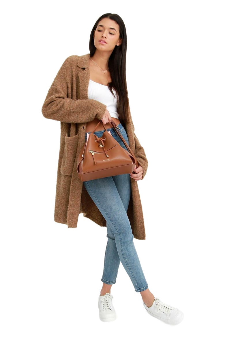 Days Go By Sustainable Blazer Cardigan, Alternate, color, Camel