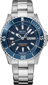 MIDO Ocean Star 200 Automatic Bracelet Watch, 42.5mm