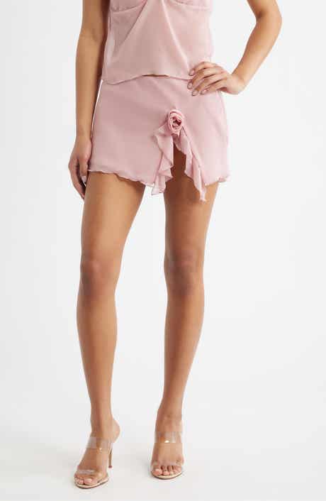 Rose Detail Miniskirt