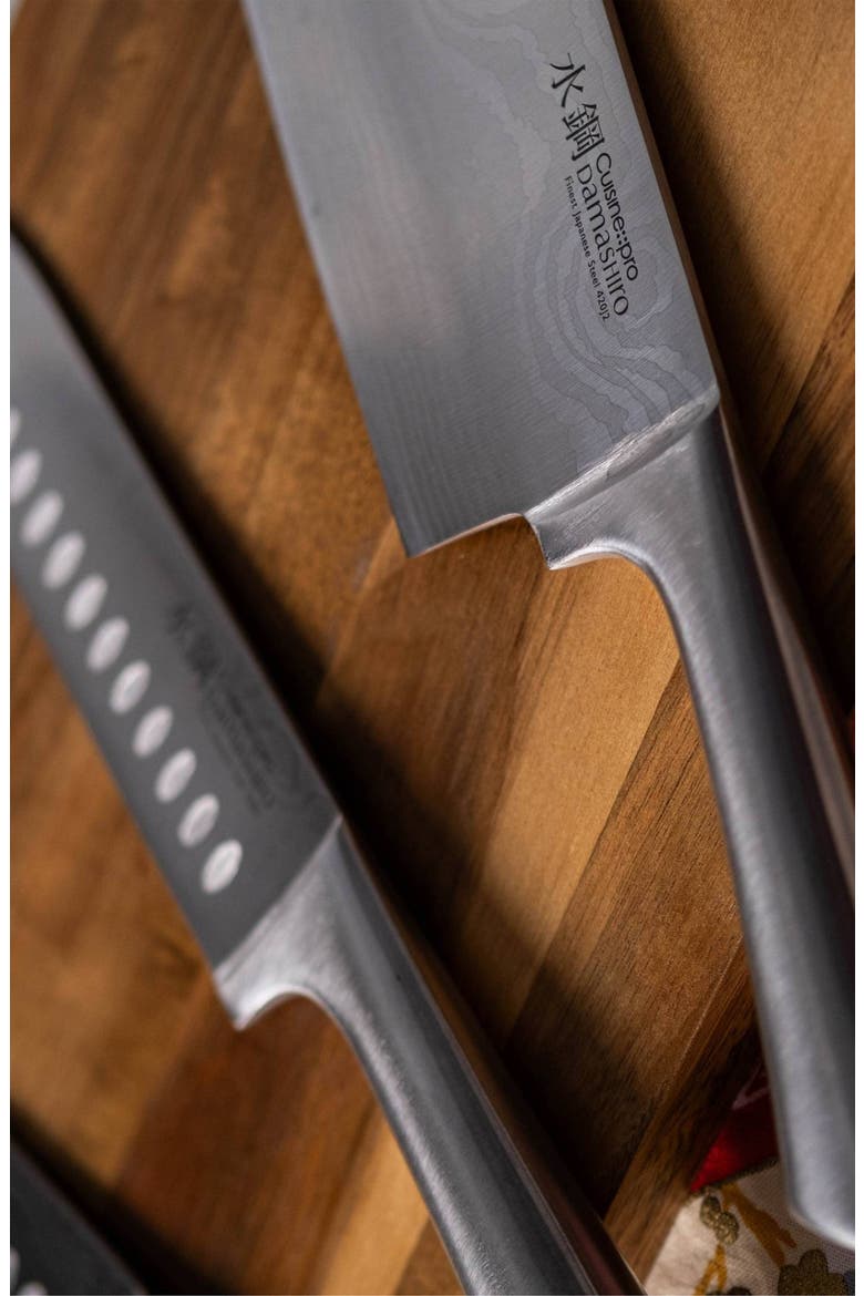 Damashiro® 10-Piece Hiryu Knife Block, Alternate, color, Silver