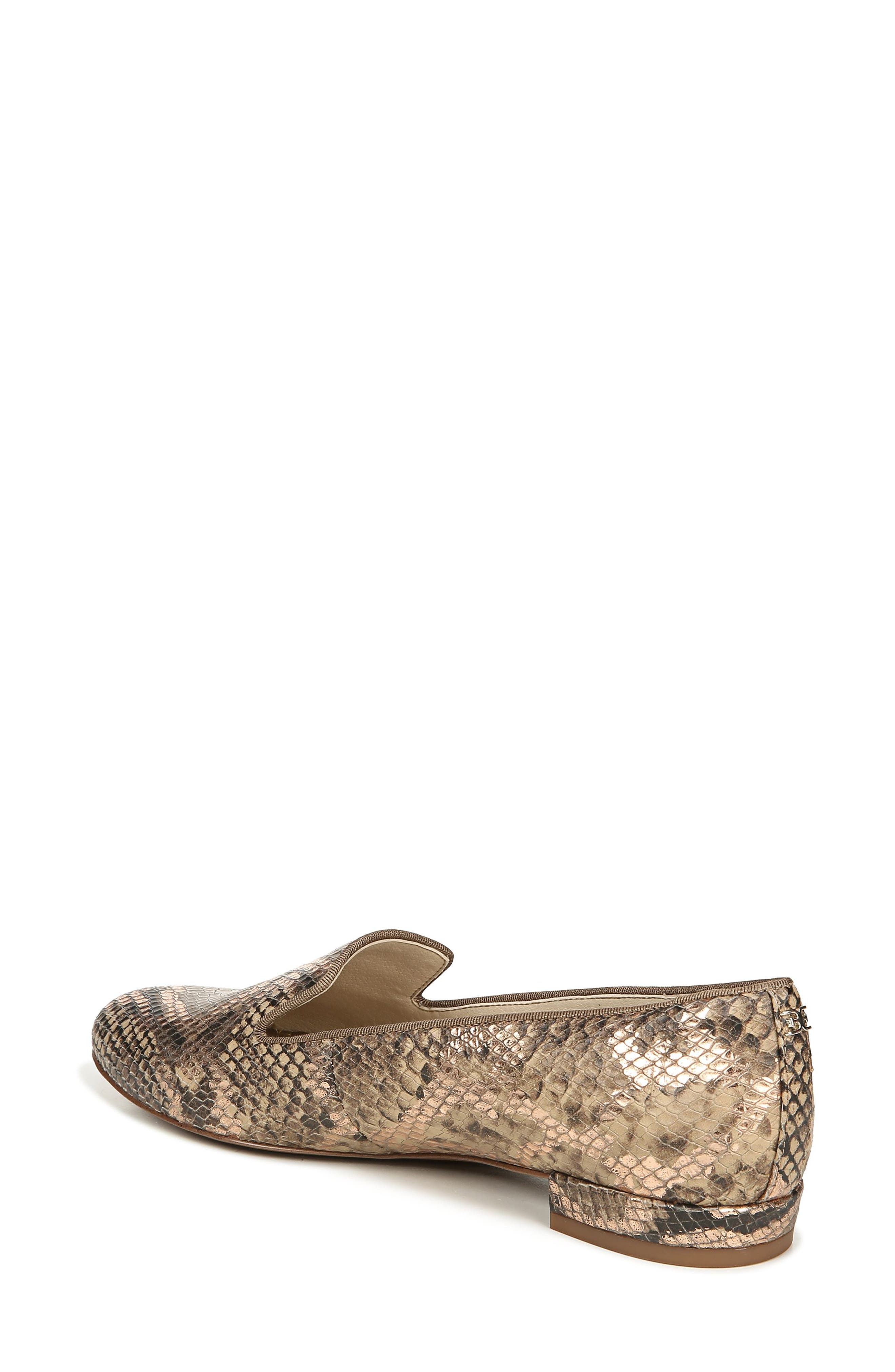 Jordy Flat, Alternate, color, PRALINE MULTI LEATHER