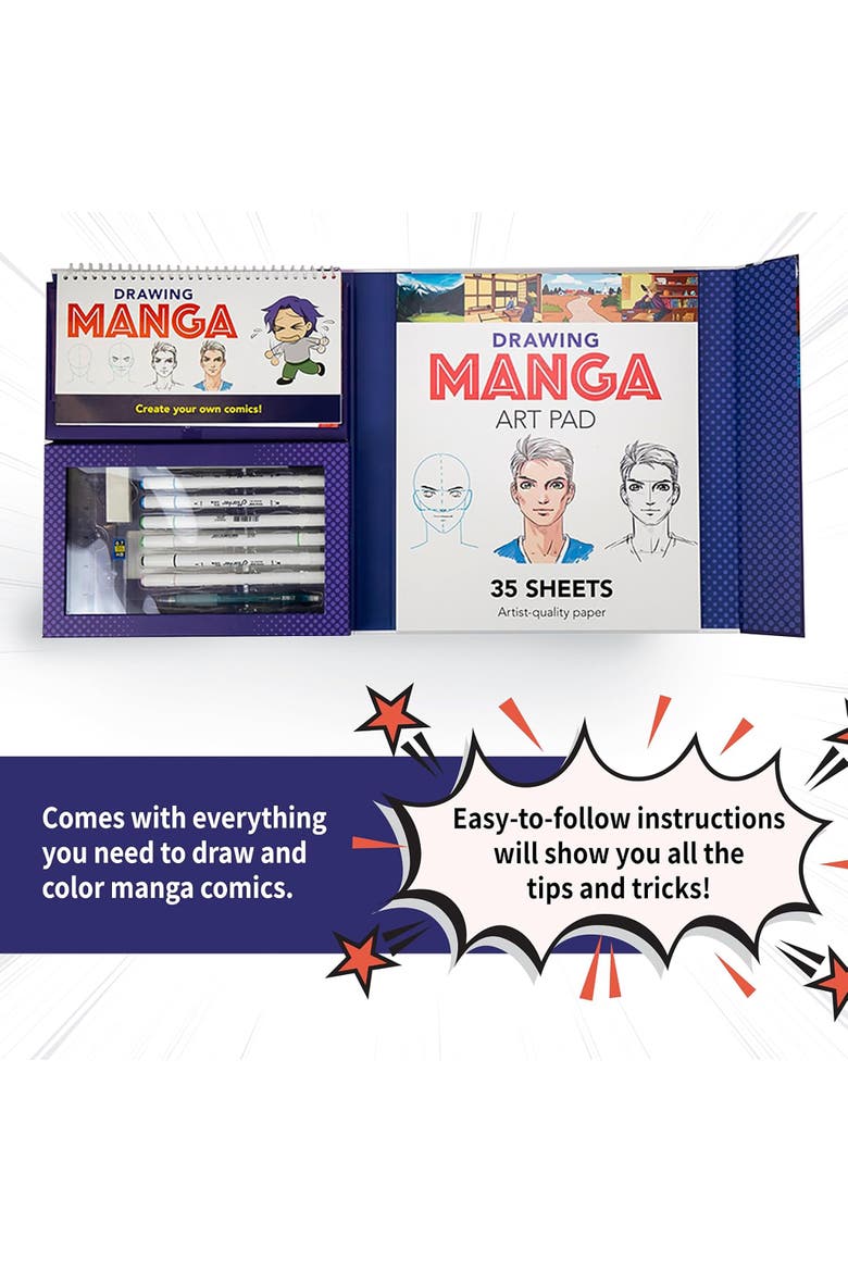 Manga Art Kit, Alternate, color, Multicolored