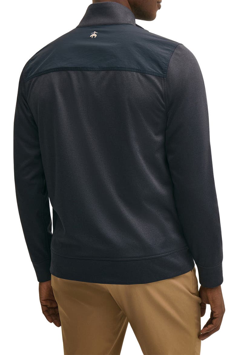 Performance Fleece Jacket, Alternate, color, NAVY HEATHER