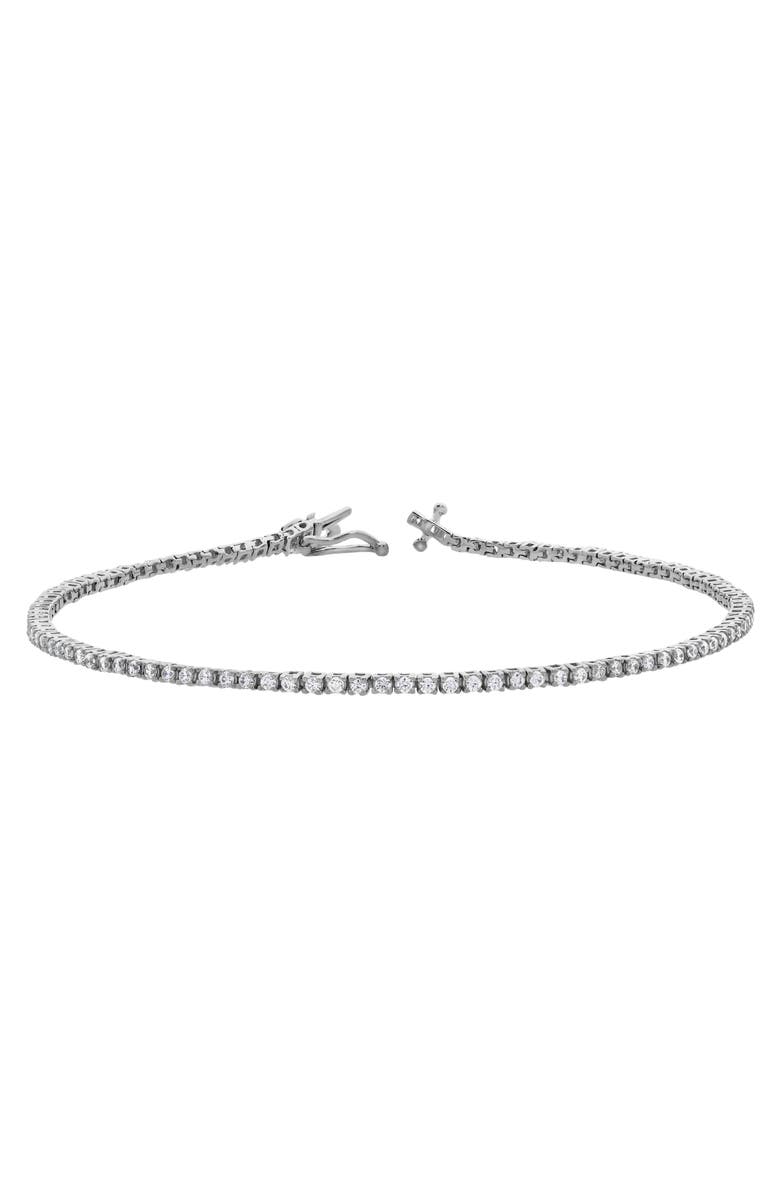 LuvMyJewelry Enora 1 Ct 10K Gold Lab Grown Diamond Tennis Bracelet, Main, color, 10K White Gold