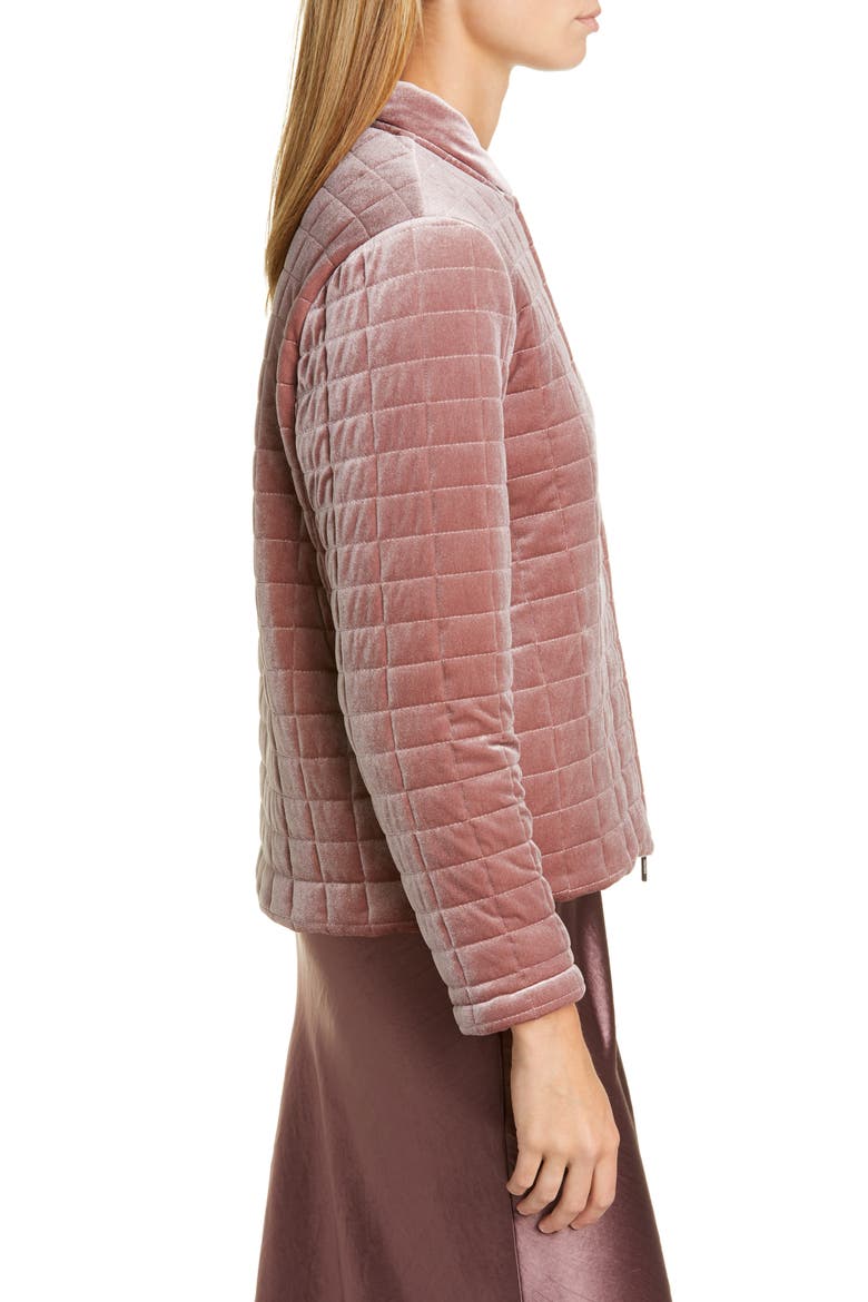 Addurre Quilted Jacket, Alternate, color, ANTIQUE ROSE
