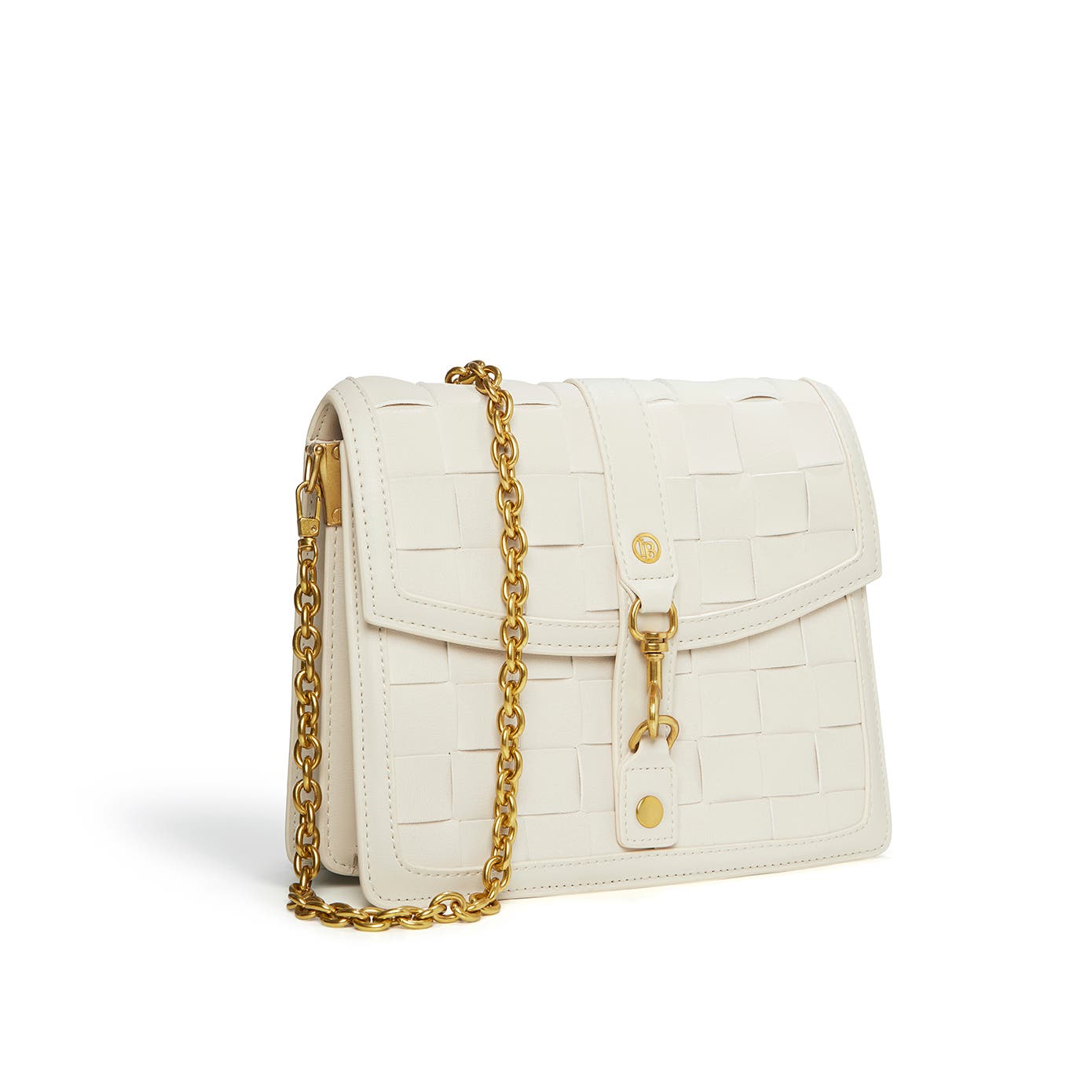 LaBante London Daisy White Vegan Shoulder & Crossbody Bag, Alternate, color, White