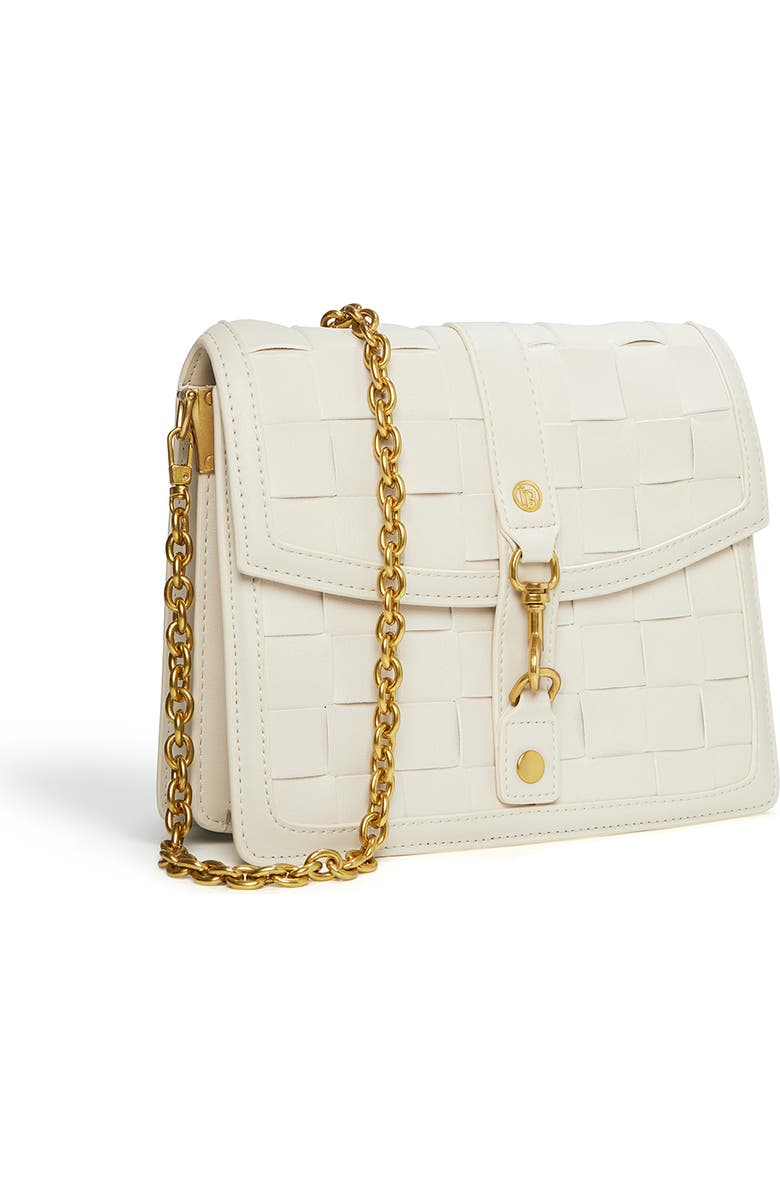LaBante London Daisy White Vegan Shoulder & Crossbody Bag, Alternate, color, White