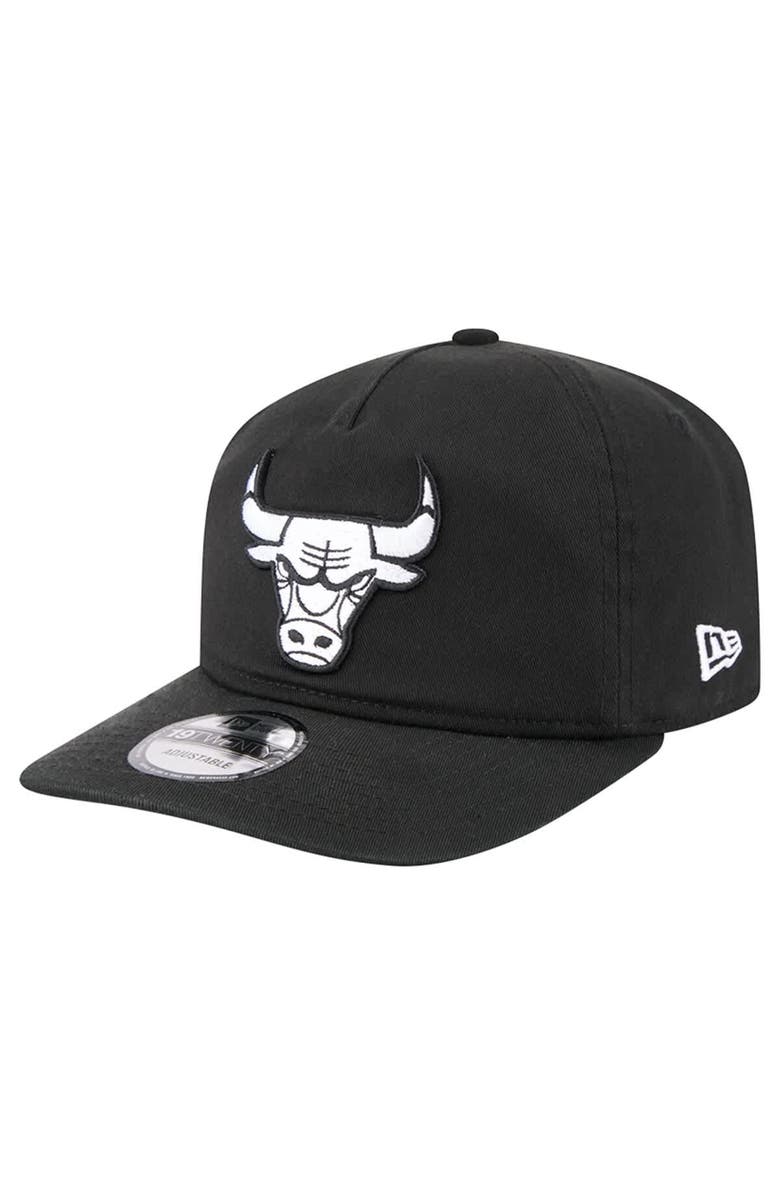 New Era Men's New Era Black Chicago Bulls 19TWENTY Adjustable Hat, Main, color, Black