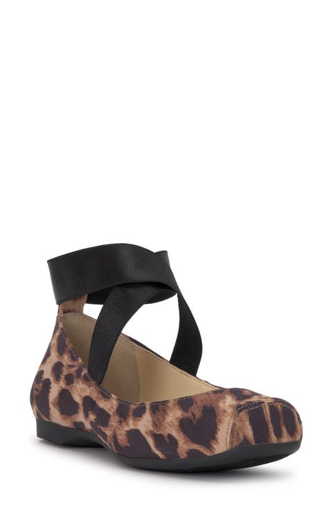 'Mandalaye' Leather Flat