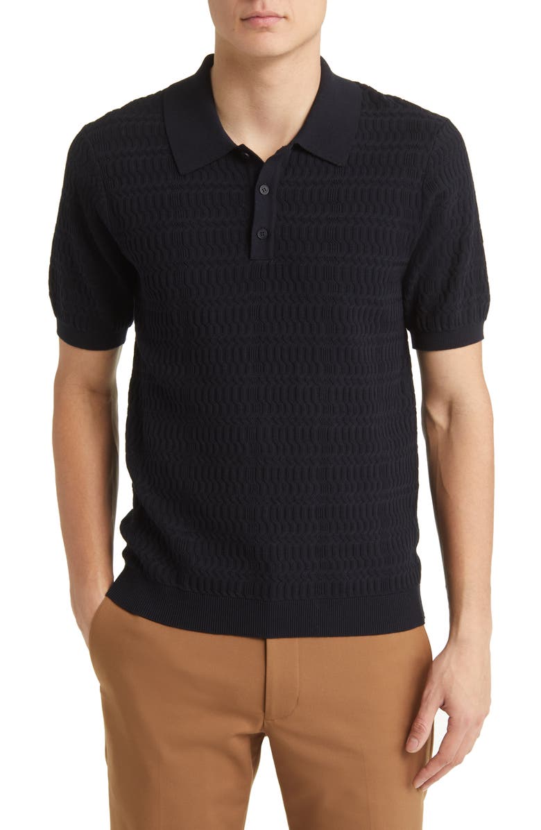 Wax London Naples Cotton Polo Shirt, Main, color, 