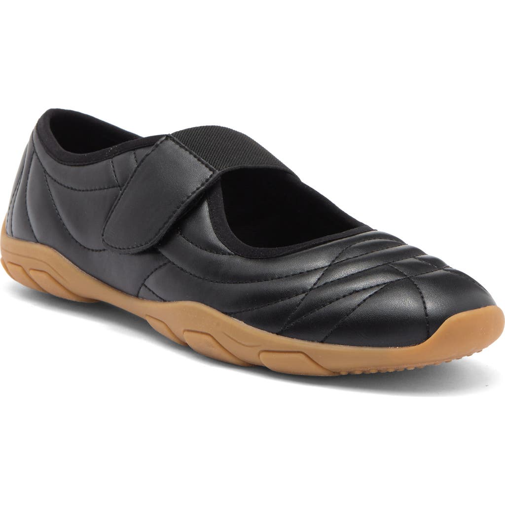 Steve Madden Scooter Mary Jane Sneaker In Black