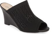 Lauren Lorraine Martha Wedge Slide Sandal