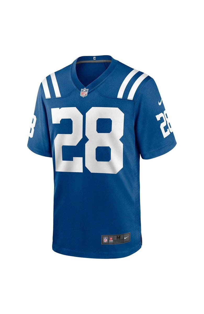Nike Men's Nike Jonathan Taylor Royal Indianapolis Colts Game Jersey, Alternate, color, 