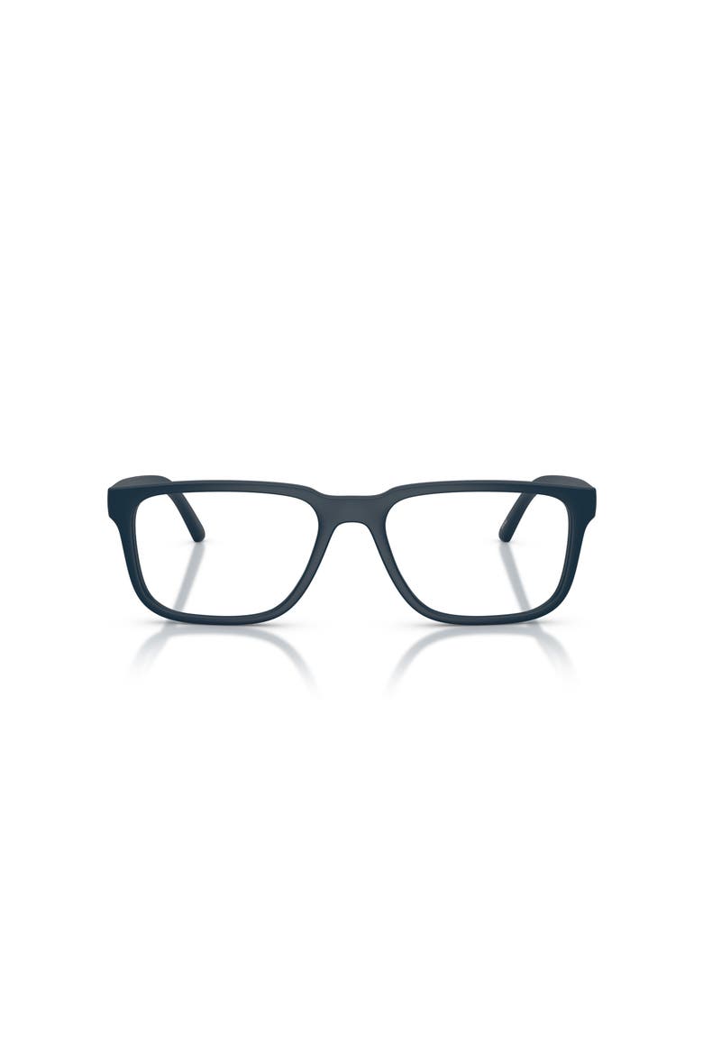 56mm Rectangle optical glasses, Alternate, color, Blue