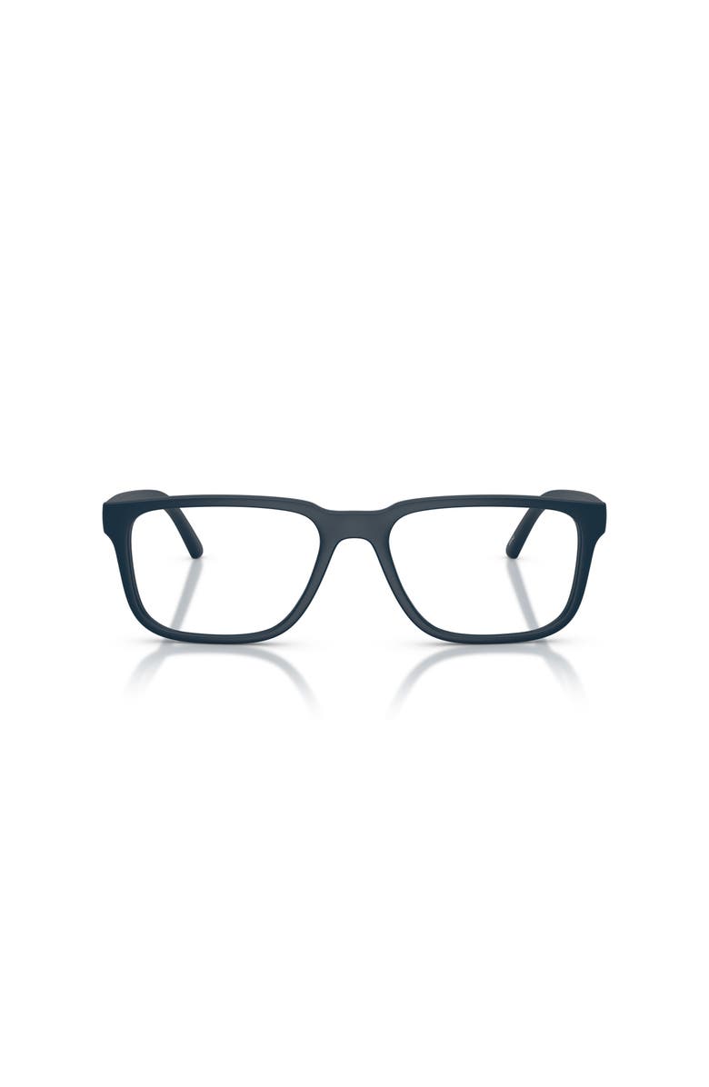 ARNETTE 56mm Rectangle optical glasses, Alternate, color, Blue