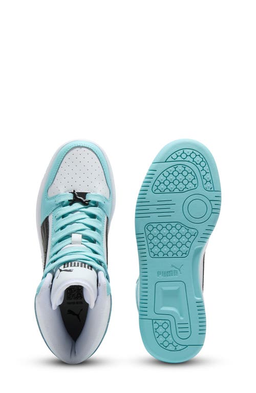 Puma Kids' Rebound Layup High Top Sneaker In Multi