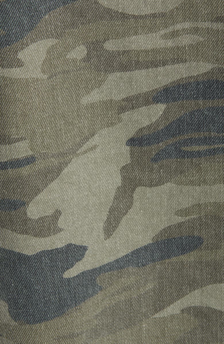 Treasure & Bond Patch Detail Camo Cotton Jacket, Alternate, color, 