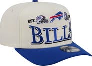 New Era Men's New Era Cream/Royal Buffalo Bills A-Frame 9FIFTY Snapback Hat