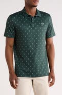 Lacoste Regular Fit Print Stretch Polo Shirt