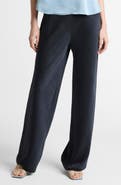 Vince Colette High Waist Fluid Satin Bias Pants