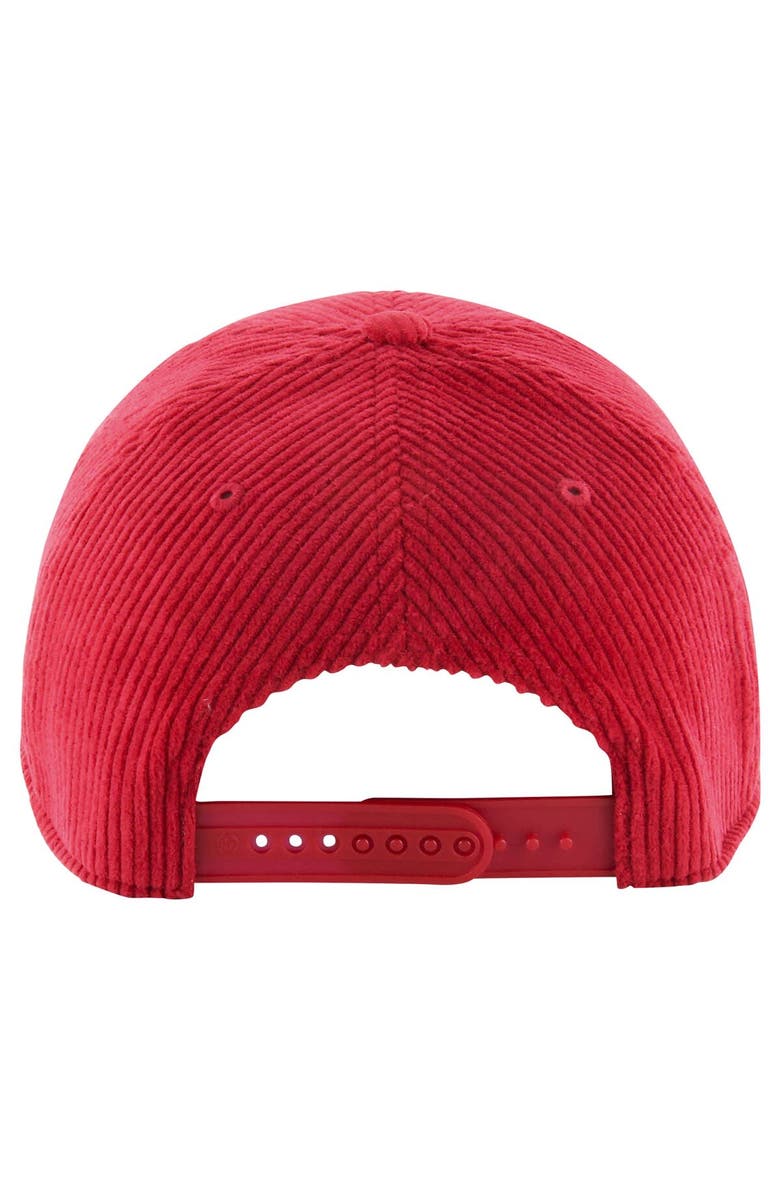 '47 Men's '47 Red St. Louis Cardinals Wax Pack Collection Corduroy Clean Up Adjustable Hat, Alternate, color, Red