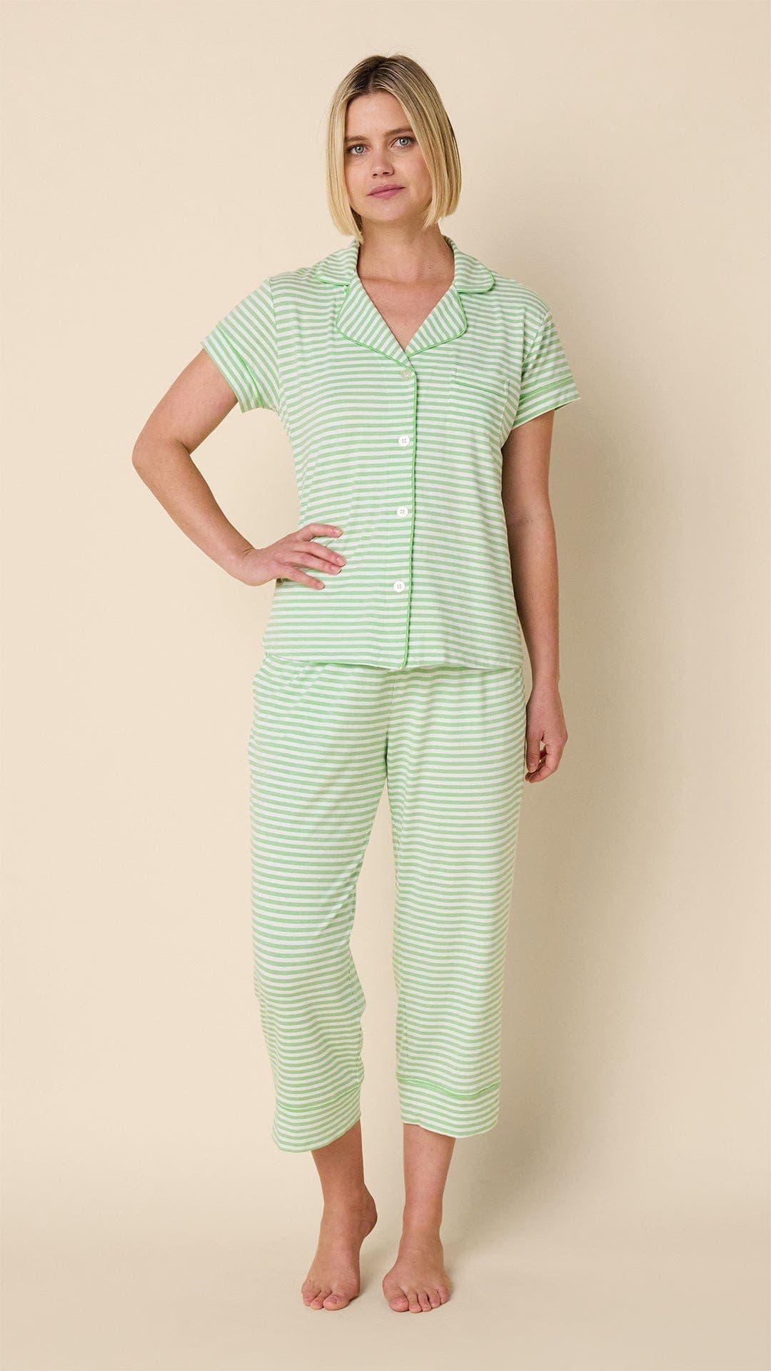 Essential Stripe Pistachio