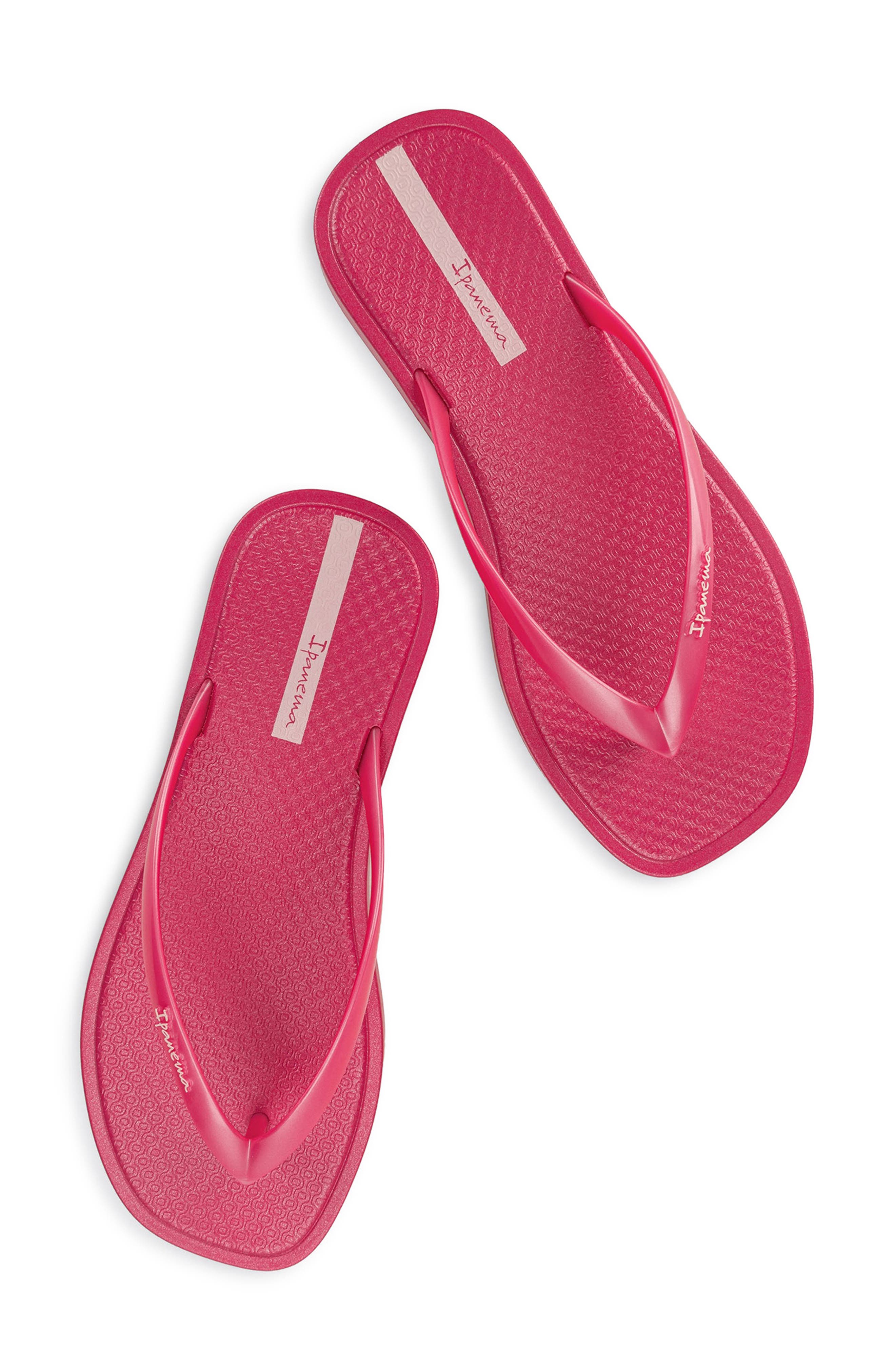 Ipanema Solar Colors Flip Flop, Alternate, color, Pink/ Pearl Pink