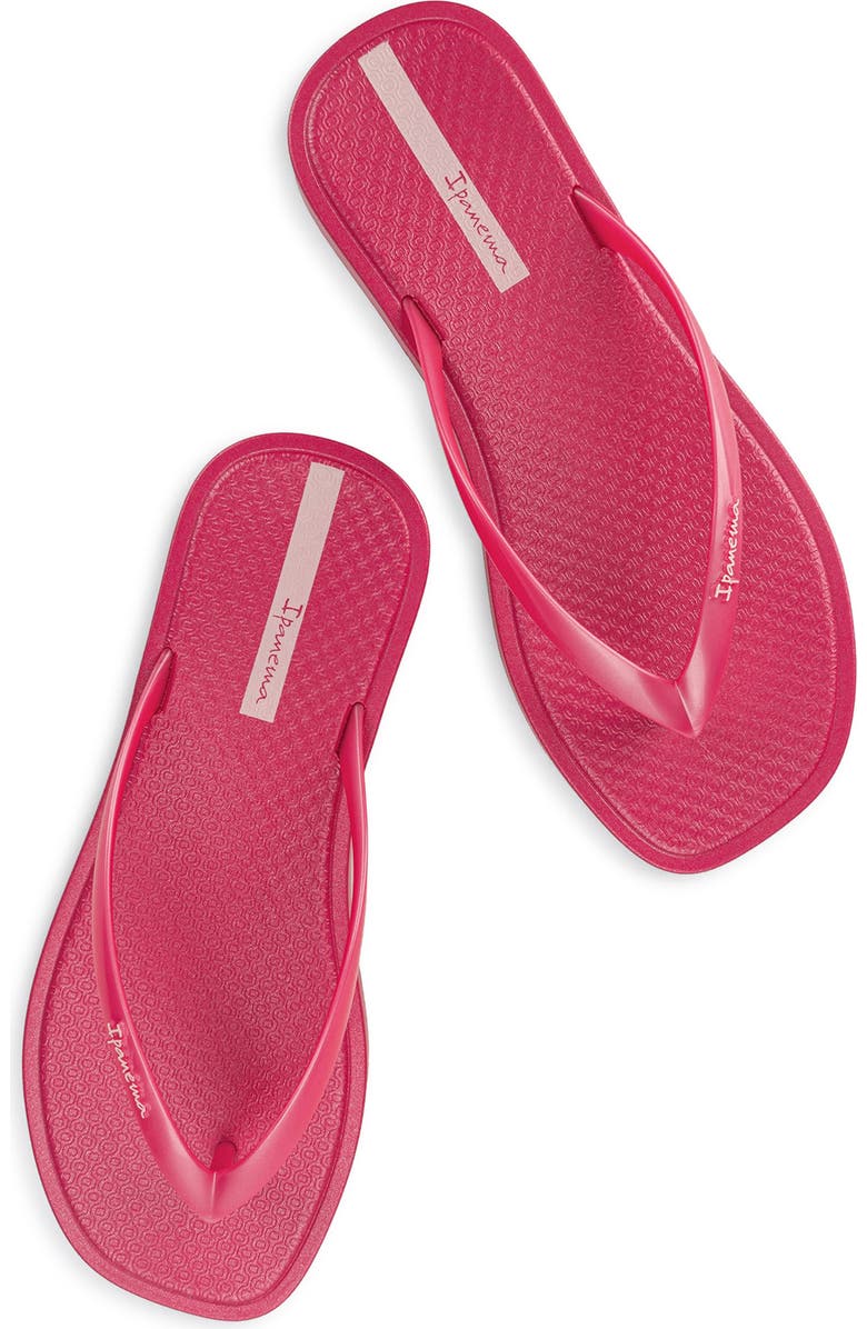 Ipanema Solar Colors Flip Flop, Alternate, color, Pink/ Pearl Pink