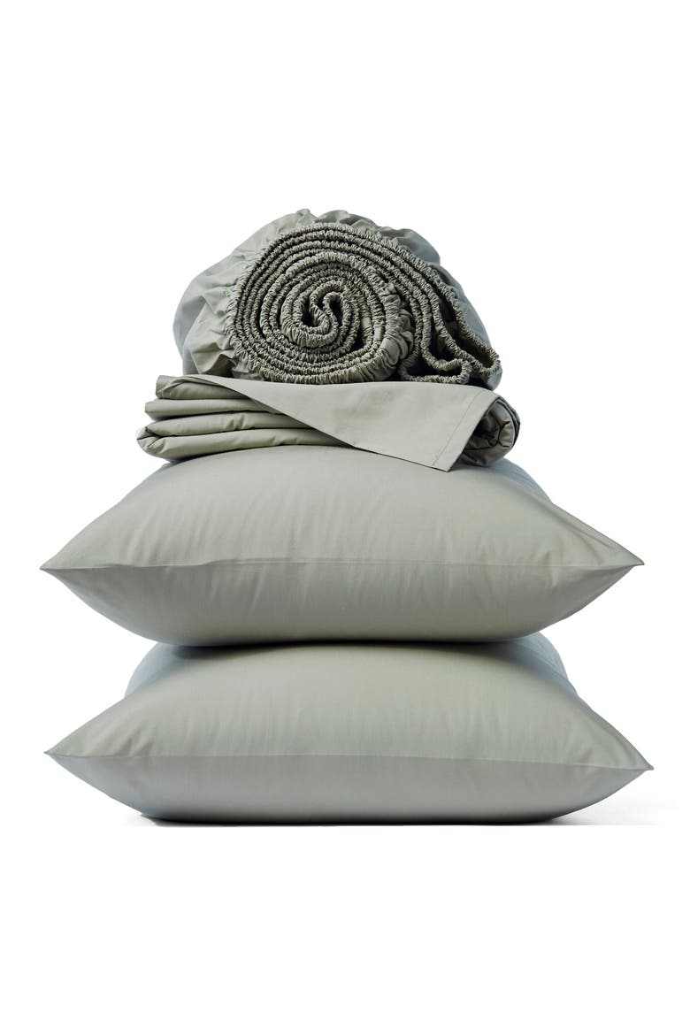 Set of 2 300 Thread Count Organic Cotton Pillowcases, Main, color, LAUREL