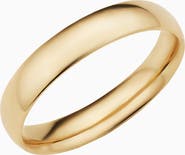 Oradina Mens Forever Band Bold Ring in 14K Gold