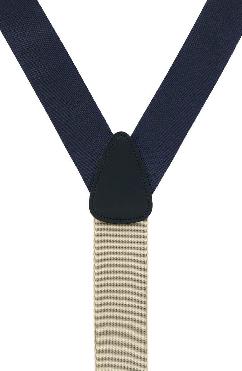 Trafalgar Hudson Suspenders, Alternate, color, Navy