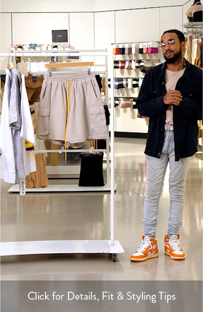 Cotton Drawstring Cargo Shorts, sales video thumbnail