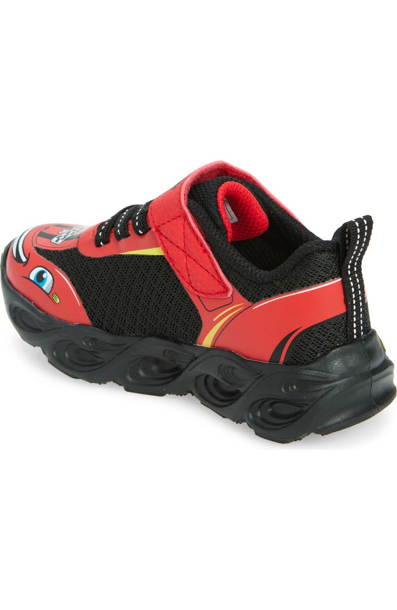 SKECHERS Kids' Hot Lights<sup>®</sup> Thermo-Flash Wheel Buddies Sneaker, Alternate, color, Red/ Black