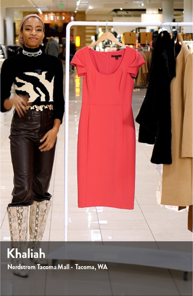 Amelie Sheath Dress, sales video thumbnail