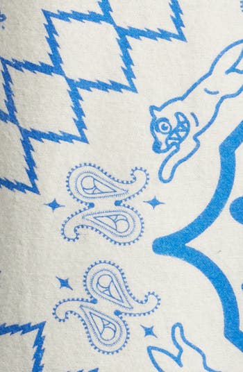 The Bands Patterned Button-Up Shirt