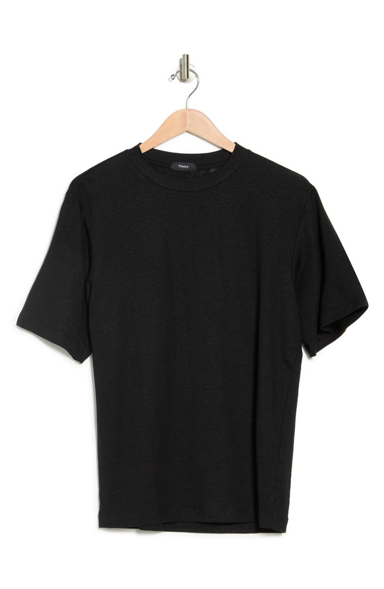 Theory Ryder Flex Linen T-Shirt, Alternate, color, 