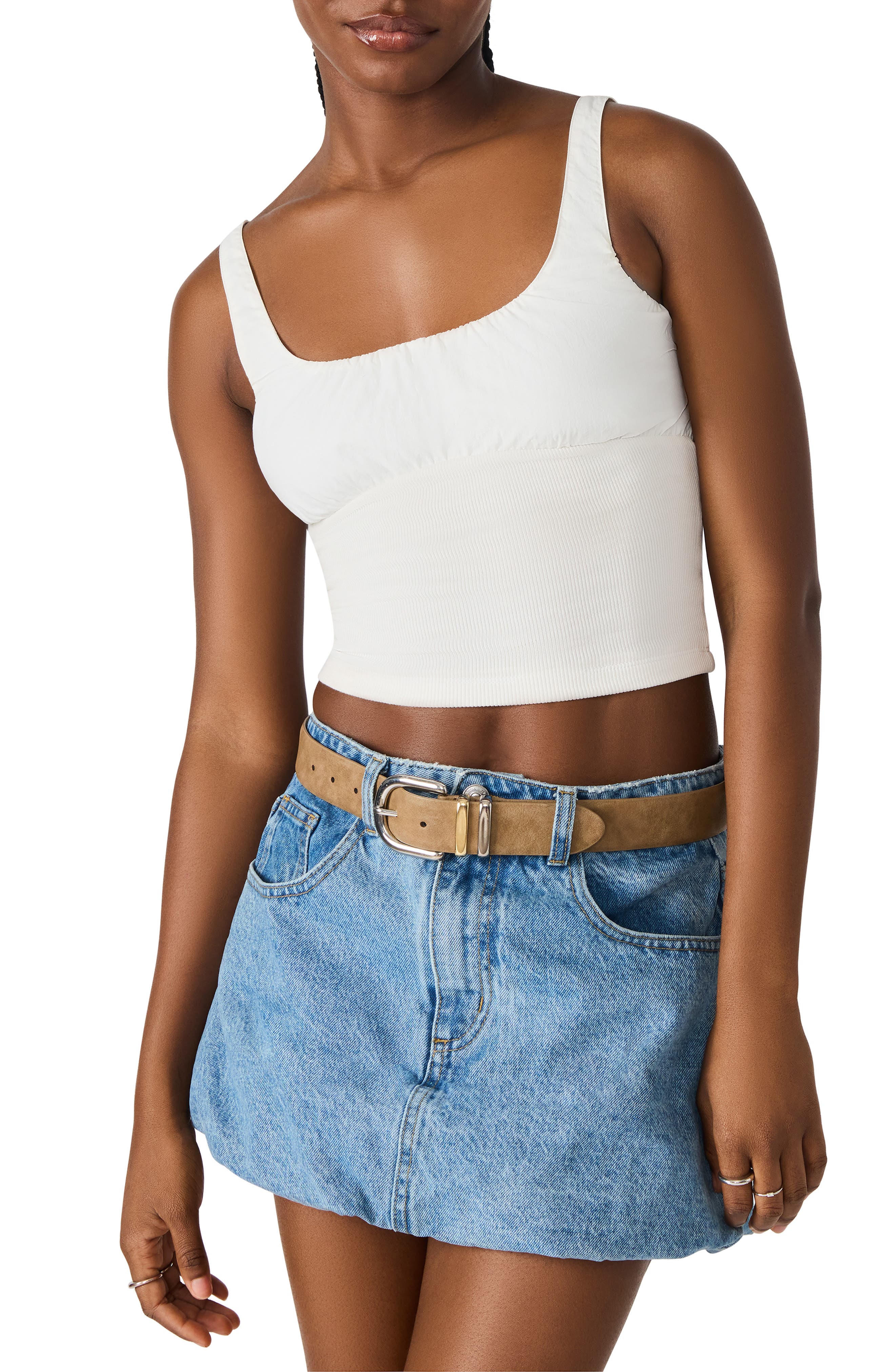 Steve Madden Luana Contrast Tank