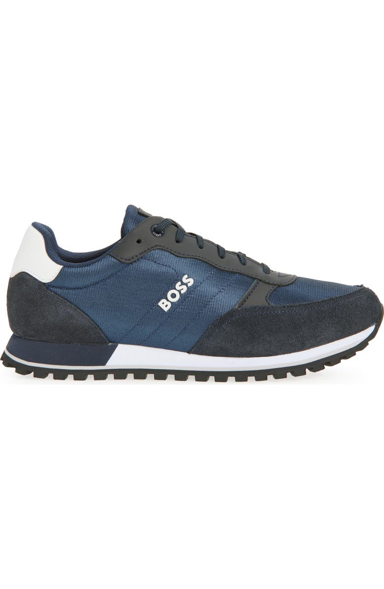 BOSS Parkour Runn Sneaker, Alternate, color, Dark Blue
