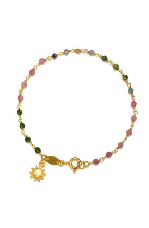Abundant Joy Tourmaline Gemstone Bracelet