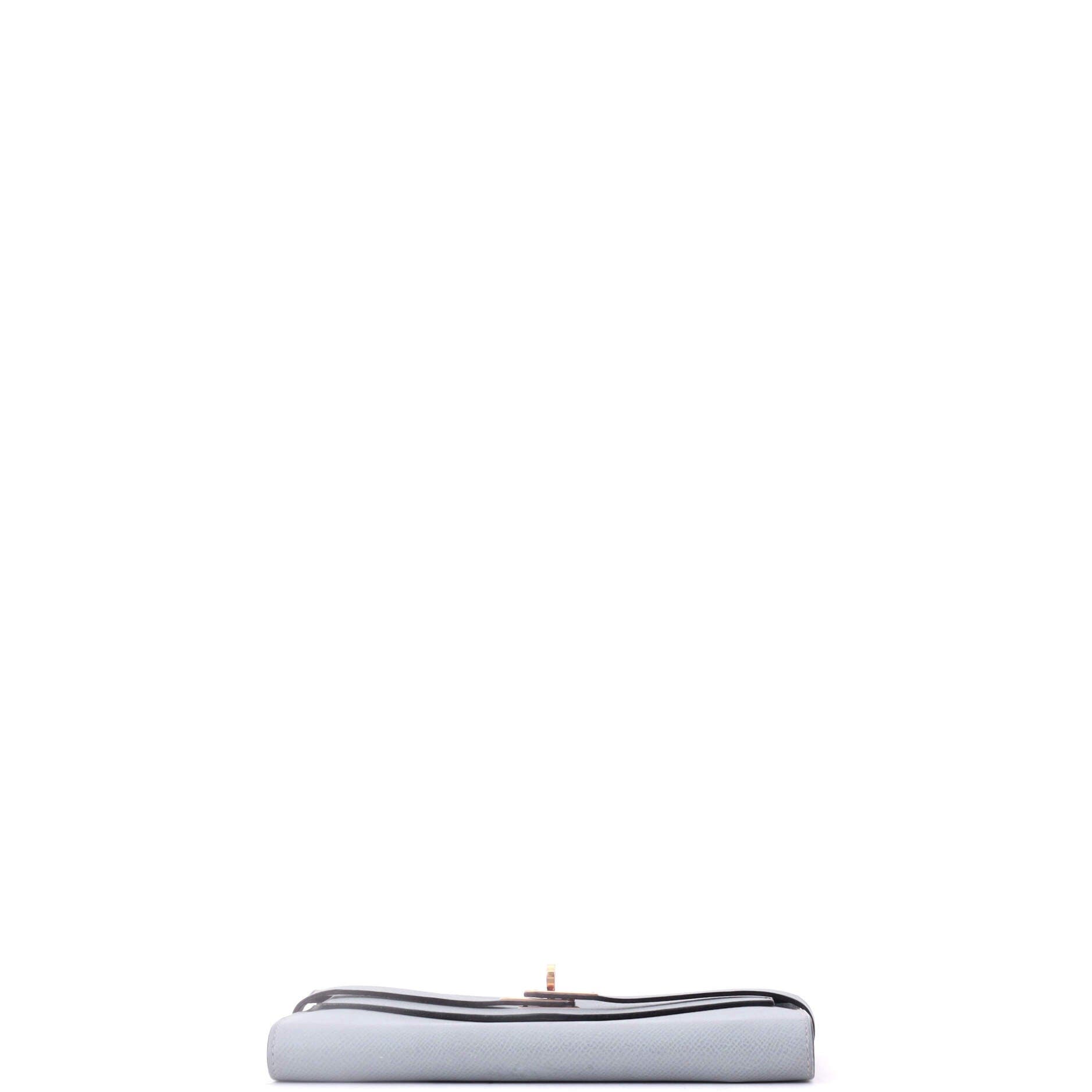 Kelly Wallet Epsom Long, Alternate, color, Blue