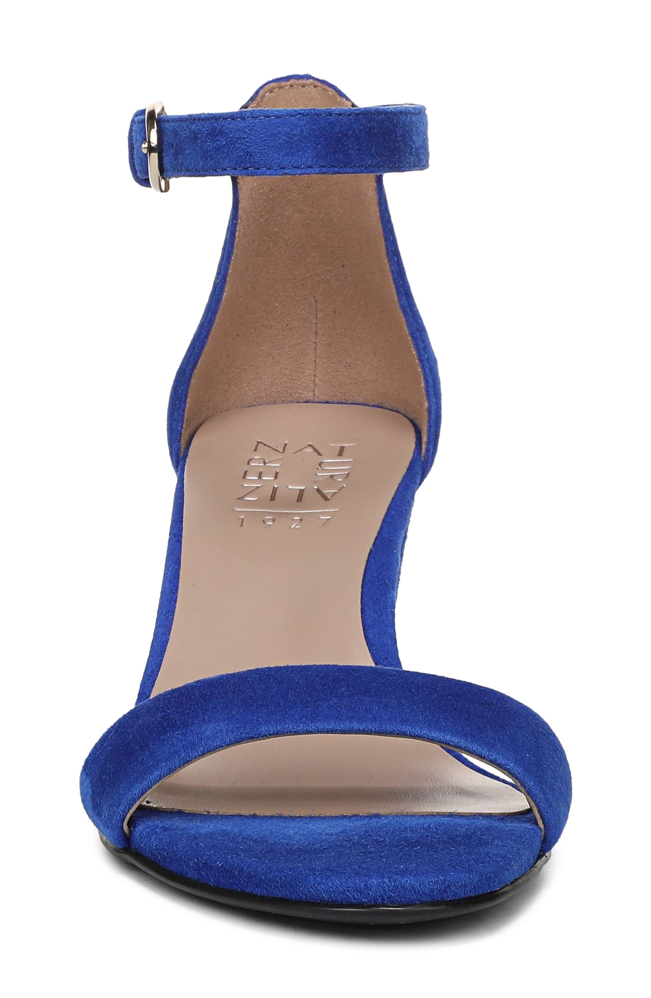 Vera Ankle Strap Sandal, Alternate, color, PHOTON BLUE