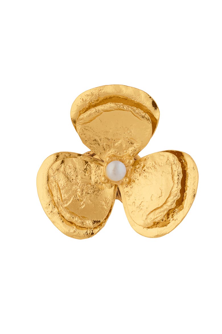 Flower Ring, Alternate, color, WHITE