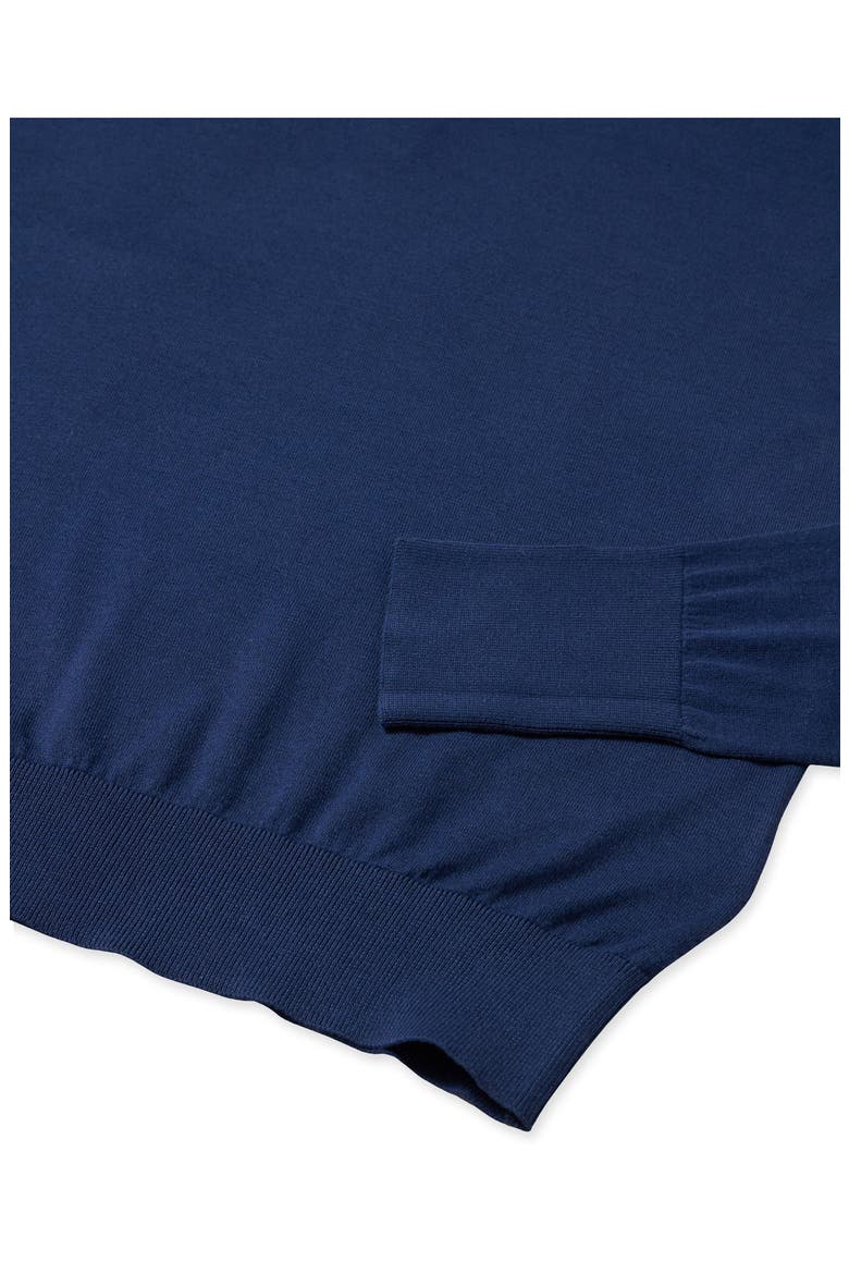 Finchley Cotton Knit Polo, Alternate, color, FRENCH NAVY