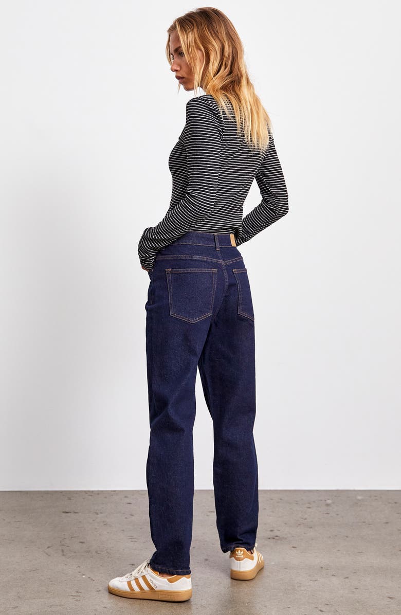 Noisy may Posy Stripe Long Sleeve Top, Alternate, color, 