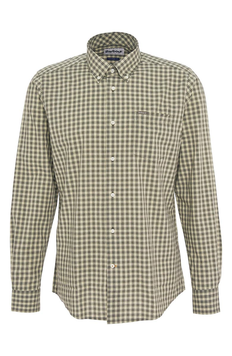 Barbour Merryton Cotton Button-Down Shirt, Alternate, color, 